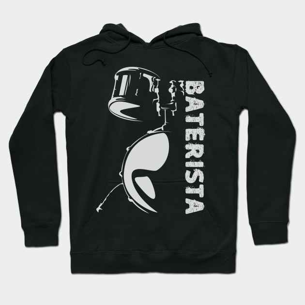 Baterista Hoodie by drummingco